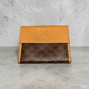 Celine Brown and Tan Wallet